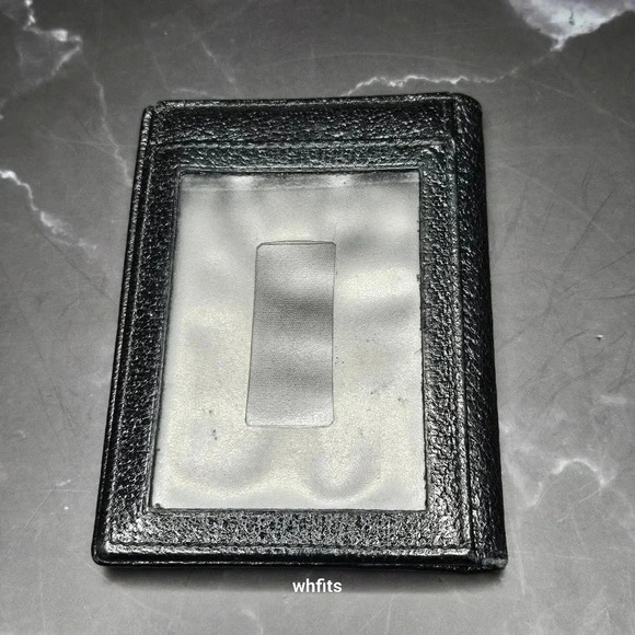 Gucci Black Leather ID Card Holder - Picture 4 of 6